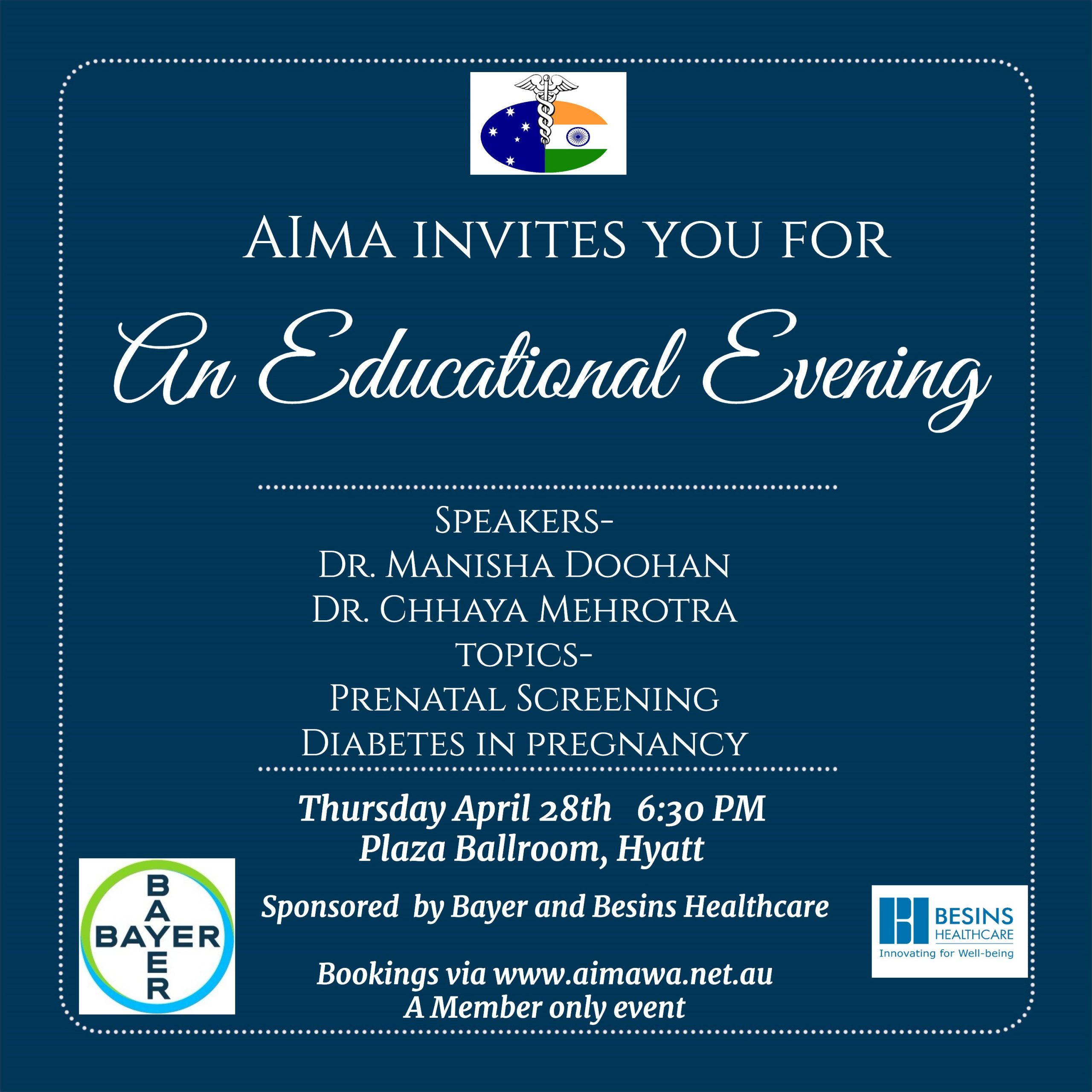 AIMA Educational Evening – 2022